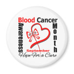Blood Cancer Awareness Month Heart Butterfly Refrigerator Magnets
