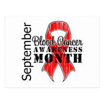 Blood Cancer Awareness Month (September) Postcard