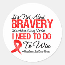 Blood Cancer Battle Sticker