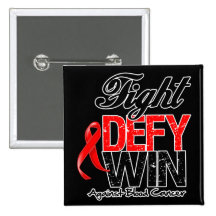 Blood Cancer Fight Defy Win Buttons