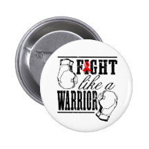 Blood Cancer Fight Like a Warrior Pin