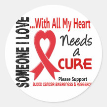 Blood Cancer Needs A Cure 3 Sticker