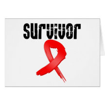 Blood Cancer SURVIVOR Greeting Card