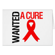 Blood Cancer Wanted A Cure Greeting Cards