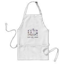 Blood Cell Lineage (Biology Health Medicine) Apron