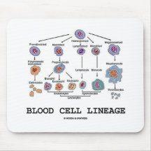 Blood Cell Lineage (Biology Health Medicine) Mouse Pads