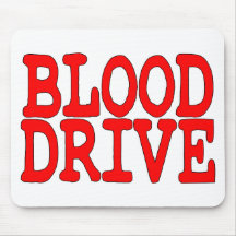 Blood Drive Mouse Mat