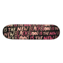 Blood Faces by Keith Shore Skateboard Deck