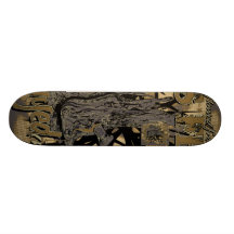 blood flowed from HIS FEET Skateboard