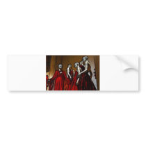 Blood Mascarade Bumper Sticker