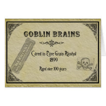 Blood Moon Recipe Card