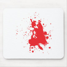 blood mouse mat