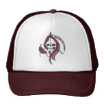 Blood Rose Reaper Cap Trucker Hat