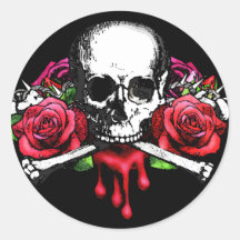 Blood Rose Stickers