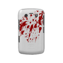 Blood Splatter Blackberry Bold Case