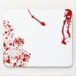 Blood Splatter Mouse Pad mousepads