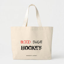 BLOOD SWEAT HOCKEY CANVAS BAGS