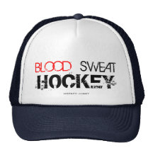 BLOOD SWEAT HOCKEY HAT