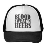 blood sweat n beers trucker hat