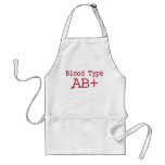 Blood Type AB Positive aprons