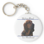 Bloodhound Best Friend Keychain