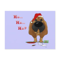 Bloodhound Christmas Postcards