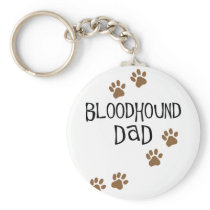 Bloodhound Dad Keychains