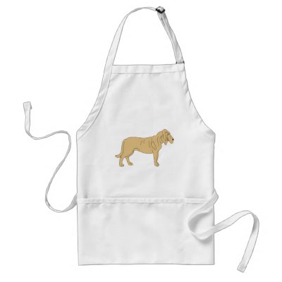 Bloodhound Dog Aprons by intriguingdesigns