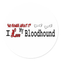 Bloodhound (I Love) Sticker