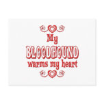 BLOODHOUND Love Post Card