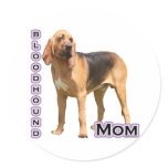 Bloodhound Mom 4 - Sticker