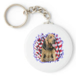 Bloodhound Patriot Key Chain