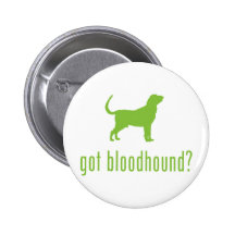 Bloodhound Pinback Buttons