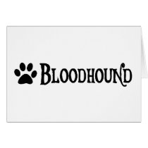 Bloodhound (pirate style w/ pawprint)