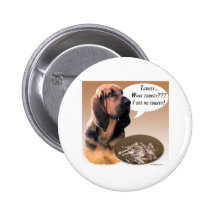 Bloodhound Turkey - Button