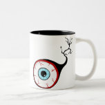 Bloodshot Eye Ball Funny Cartoon mug