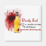 Bloody Bud Drink Recipe Magnets