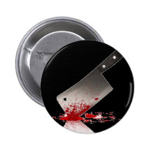 Bloody Cleaver Buttons