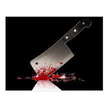 Bloody Cleaver Post Cards