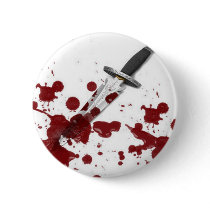 Bloody Dagger Button