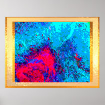 Bloody Earth n Blue Skies Poster