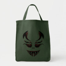 BLOODY EYES HALLOWEEN CANVAS BAG