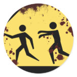 Bloody Fast Moving Zombies Stickers