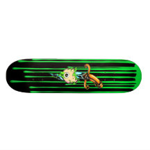 Bloody Green Dagger Skateboard