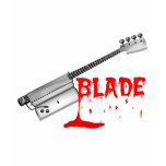 Bloody Halloween Bass Guitar t-shirts
