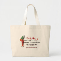 Bloody Mary Drink Recipe Tote Bag
