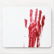 Bloody murder mouse pads