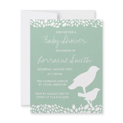 Bloom Customizable Baby Shower Invitation by ReeseBloom