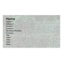 Bloom Field By Klimt Gustav Business Cards