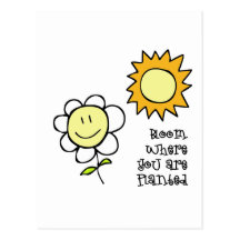 Bloom Where You Are Planted Post Cards